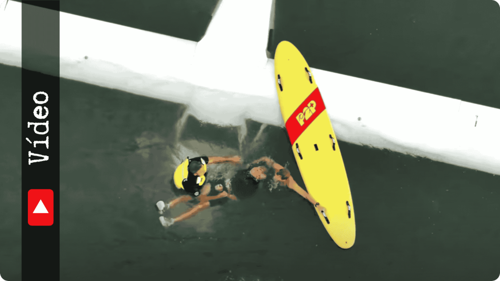 Resgate relâmpago: Piloto salvo em menos de 30 segundos após acidente no mar