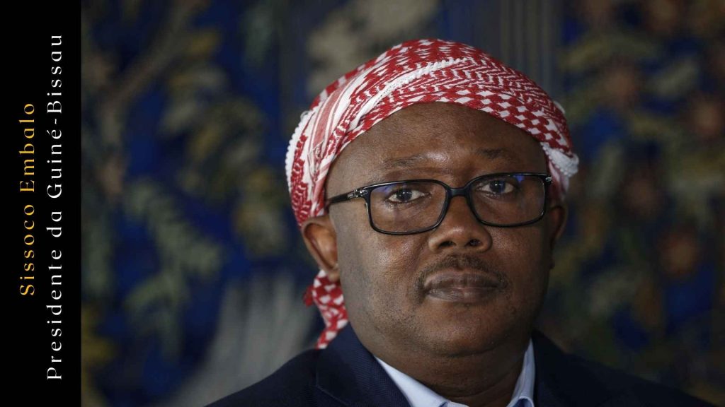 Sissoco Embaló Presidente da Guiné-Bissau