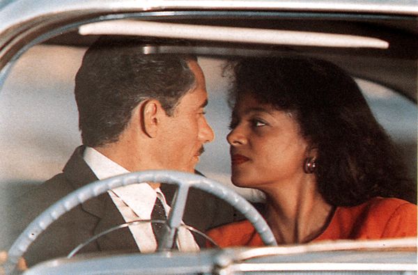 Maria Ceiça (Graça) ,Chico Diaz (Carlos) protagonisti del film