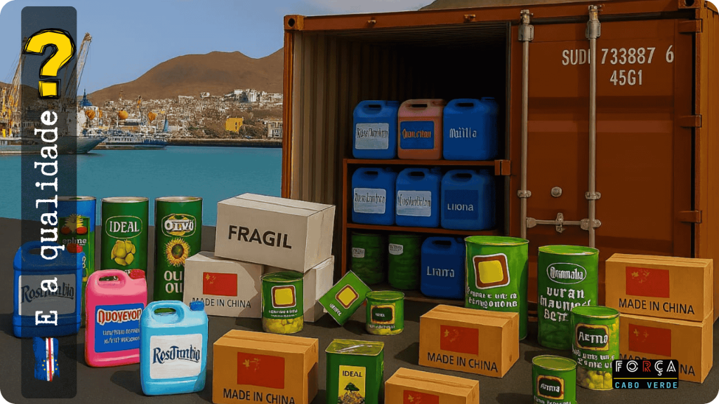 Cabo Verde vive hoje uma contradição profunda no seu modelo de importação: os produtos que chegam ao mercado nacional são, na sua maioria, de baixa qualidade ou de preço reduzido. A razão não reside apenas na falta de visão dos importadores, mas sobretudo num sistema fiscal e aduaneiro que, em vez de promover a diversidade e a modernização do consumo, penaliza o acesso a bens de qualidade.