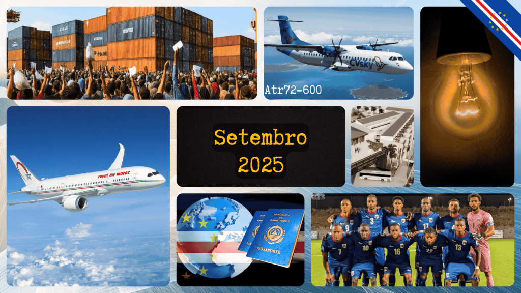 Cabo Verde mes setembro 2025