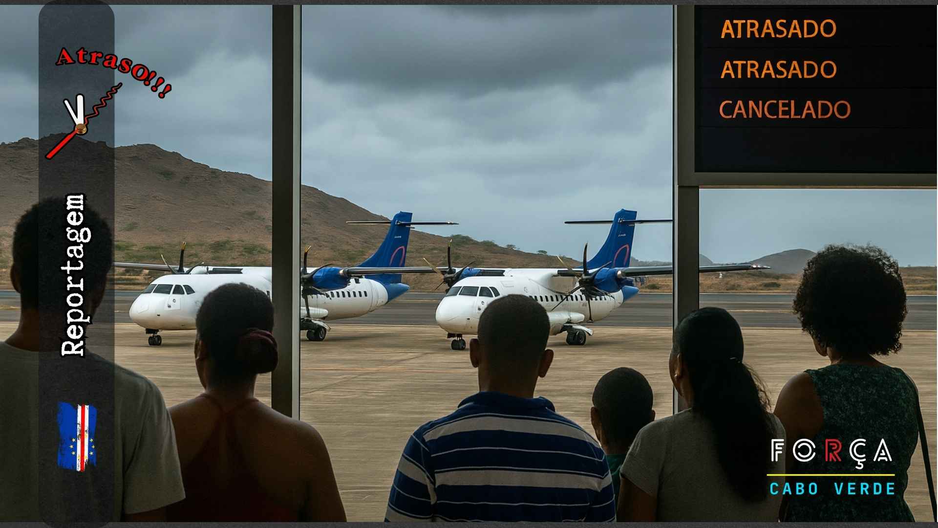 "Reportagem detalhada revela que, até agora, a chegada dos novos aviões não resolveu a crise de pontualidade nos voos domésticos"