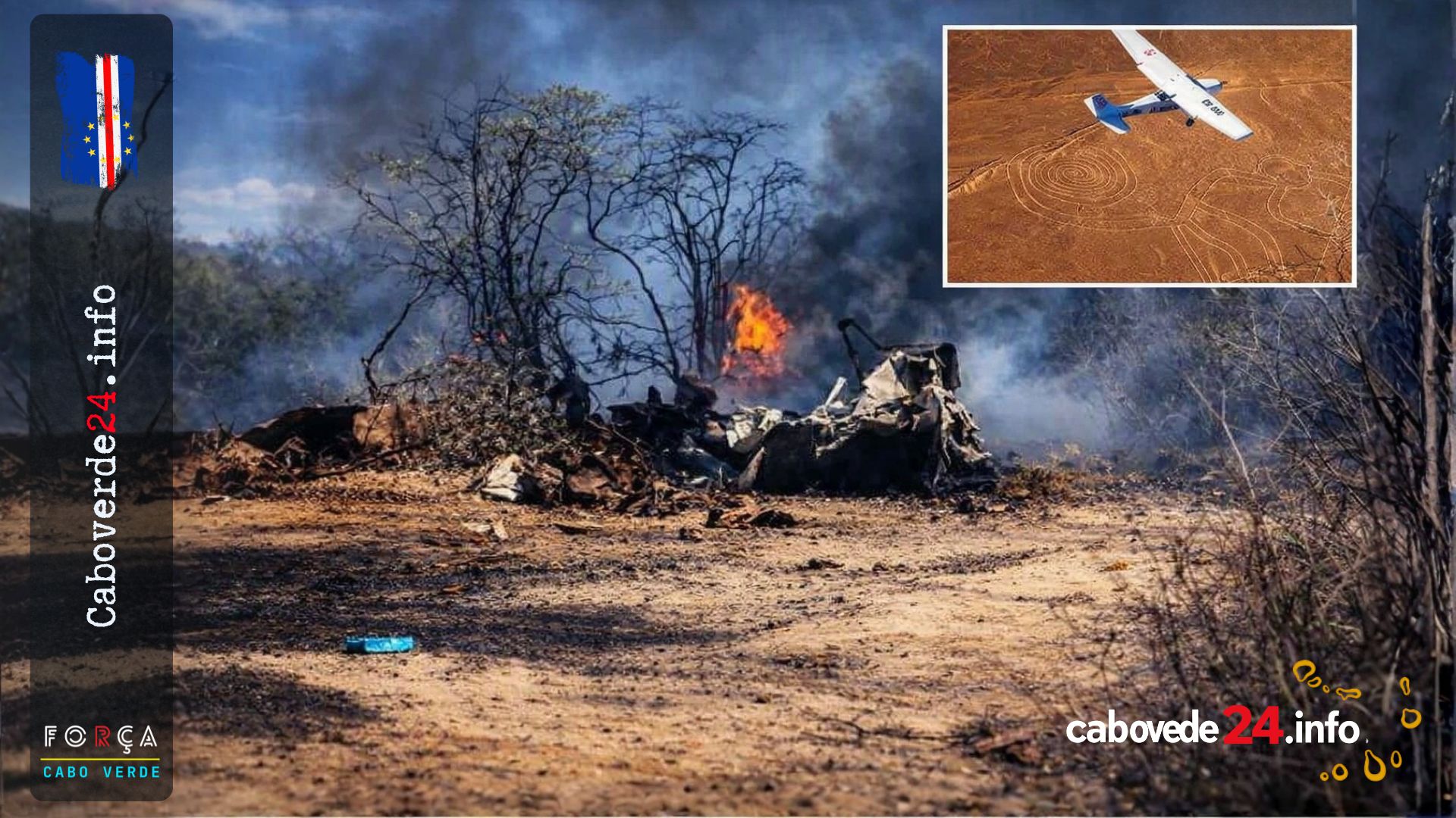 Tragédia em Peru com 13 morto com queda avião