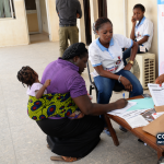Atividade de educação e rastreio do cancro da mama e do colo do útero em Kuje, Abuja, numa fotografia de arquivo publicada em 2016. A imagem não mostra o piloto da Boa Vista.