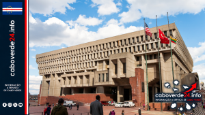 Fotografia de arquivo do edifício da Câmara Municipal de Boston, captada em 22 de fevereiro de 2012. Não representa Elsie Dias nem o anúncio da sua nomeação.