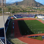 Estádio Nacional de Cabo Verde, em fotografia de arquivo de 2025.