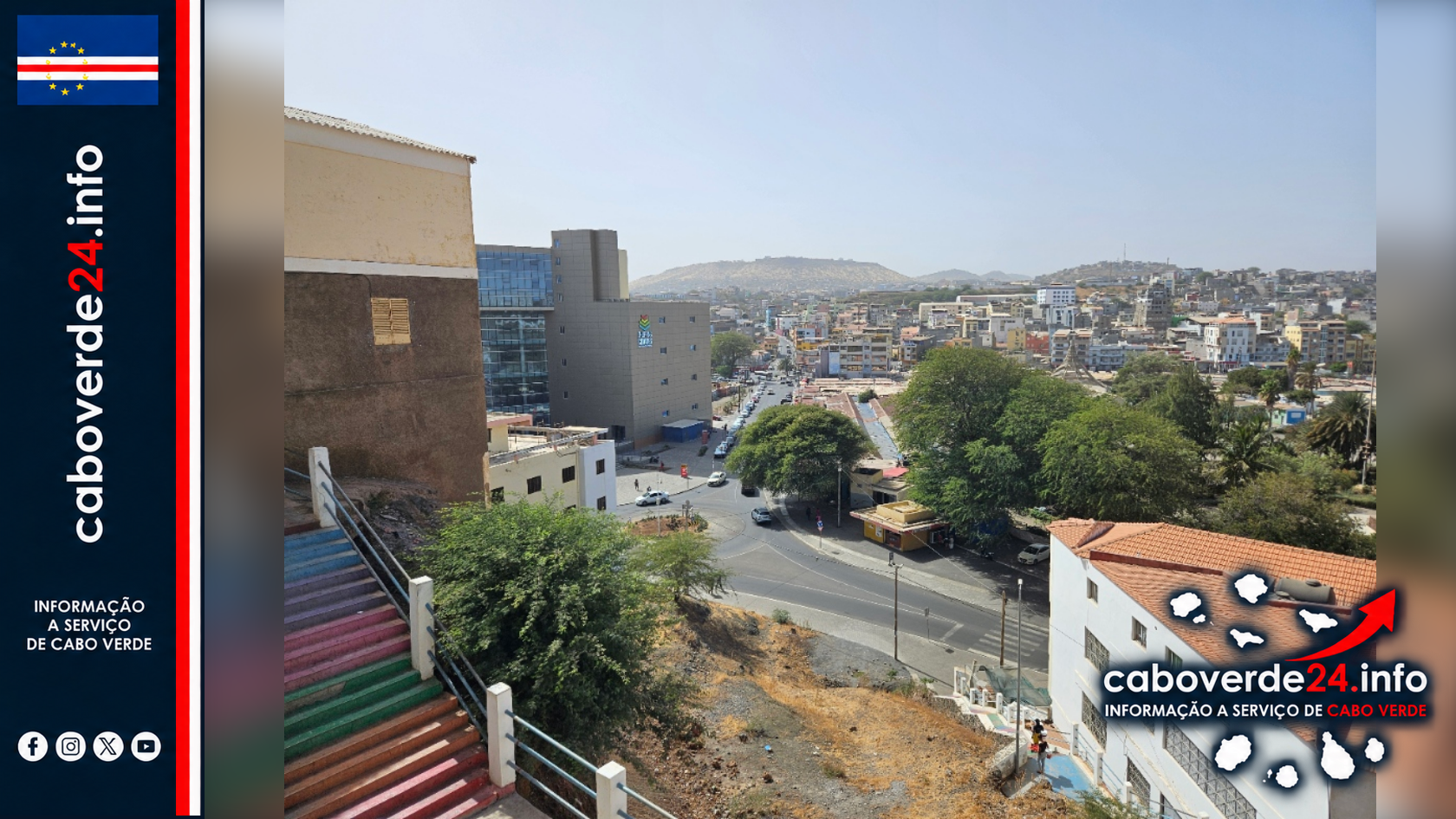 Cidade da Praia, Cabo Verde, em 27 de fevereiro de 2025.