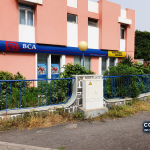 Balcão do Banco Comercial do Atlântico na Ribeira Grande, em Santo Antão. Imagem de arquivo de 2022; o índice avalia países, não esta agência bancária.