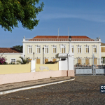 Palácio da Presidência, na Praia — fotografia de arquivo de 2012.