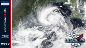 Imagem NASA Worldview Snapshots; a trajetória e a intensidade devem ser confirmadas nos boletins oficiais.
