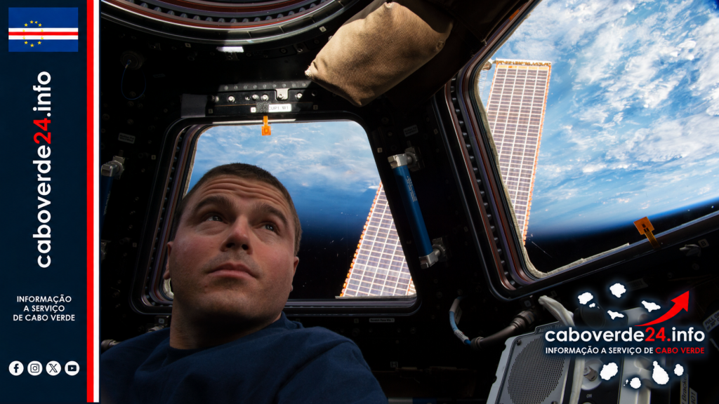 Imagem de arquivo — Reid Wiseman no módulo Cupola da Estação Espacial Internacional, em 2014.