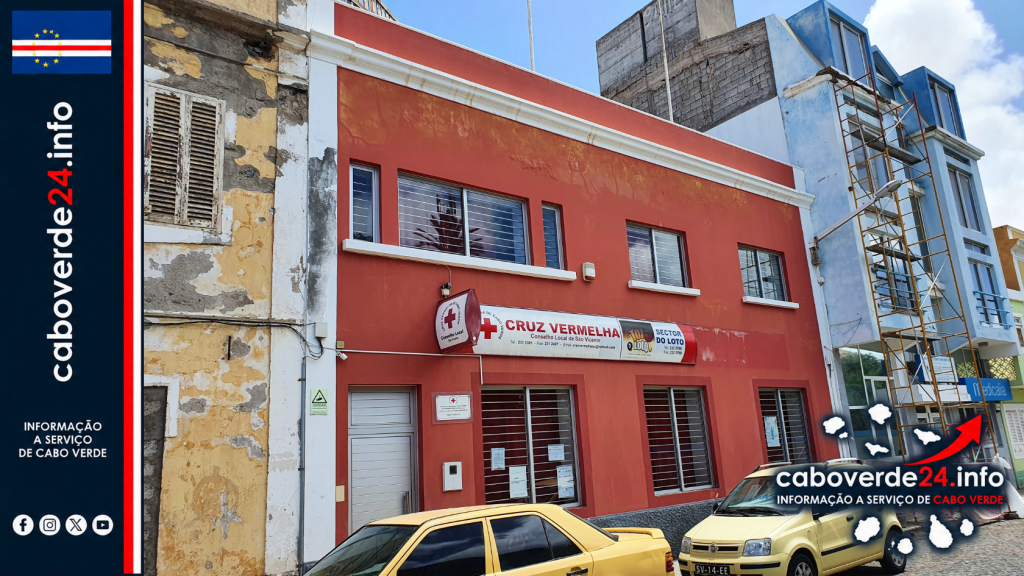 Delegação da Cruz Vermelha de Cabo Verde no Mindelo, numa fotografia de arquivo de 1 de outubro de 2022; a imagem não mostra a formação realizada na Praia.