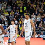 Imagem de arquivo — Edy Tavares com o Real Madrid numa partida da Euroliga, em abril de 2026.