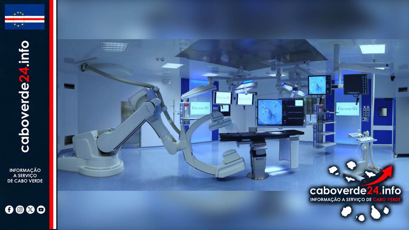 Sala operatória híbrida de cirurgia cardiovascular do Policlinico Gemelli, em Roma. Fotografia de arquivo de setembro de 2014; imagem ilustrativa.