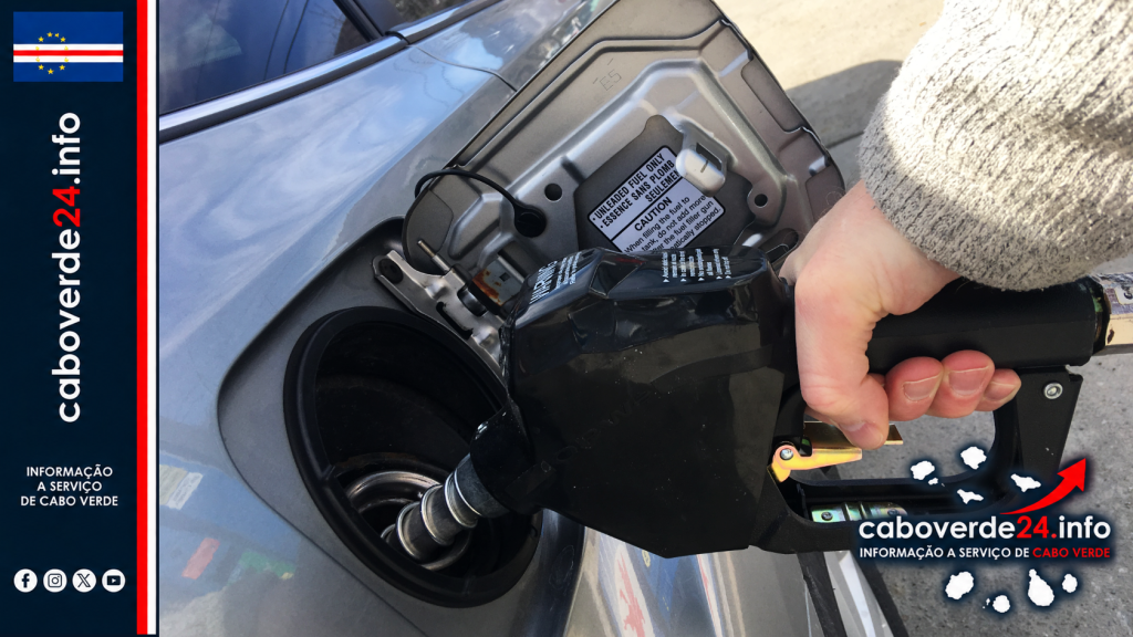 Abastecimento de gasolina numa imagem ilustrativa captada nos Estados Unidos.