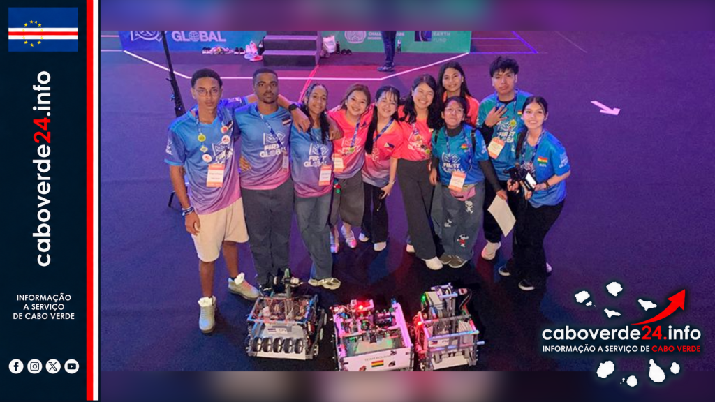 Fotografia divulgada pela Inforpress com a notícia sobre a participação cabo-verdiana no First Global Challenge 2026.