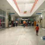 Interior do Aeroporto Internacional Amílcar Cabral, no Sal, em fotografia de arquivo.