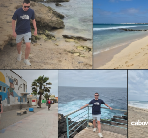 “Andrei Petru, autor das fotografias divulgadas anteriormente, conta pela primeira vez como encontrou e conversou com Ion Ceban na praia de Santa Maria, em abril.”