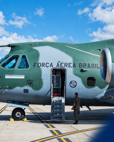Força Aérea Brasileira já contratou mais de 270 mil dólares em combustível para abastecimentos no Sal e na Praia ​“Documentos oficiais brasileiros mostram pelo menos oito contratações em 2026 destinadas ao abastecimento de aeronaves militares em Cabo Verde. Sete referem-se ao Sal e uma à Praia. A mais recente foi publicada esta sexta-feira, 18 de setembro.”
