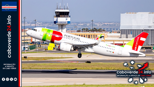 Arquivo — Airbus A320neo da TAP no aeroporto de Lisboa, em 2020. A imagem não mostra o voo inaugural Porto–Sal previsto para outubro de 2026.